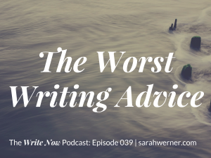 The Worst Writing Advice - Image