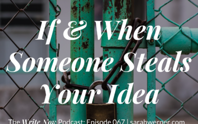 If and When Someone Steals Your Idea - WNP 067 | Sarah Rhea Werner