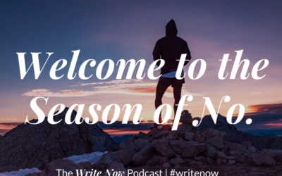 Sarah’s Blog: The Season of No